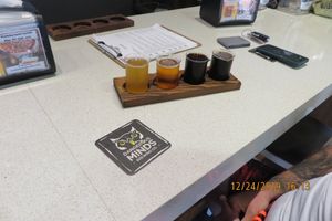 Bar at Dangerous Minds Brewing Co in Pompano Beach