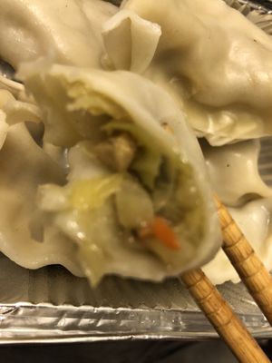 Dumpling  at Amitabha Vegan in Fresh Meadows