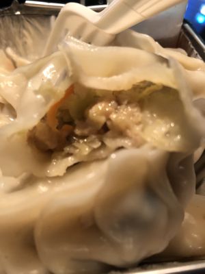 Dumpling  at Amitabha Vegan in Fresh Meadows