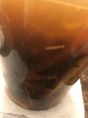 Hot and sour soup  at Amitabha Vegan in Fresh Meadows