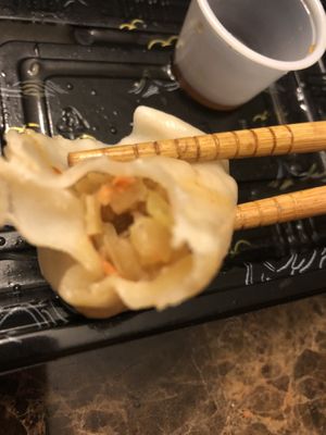 Dumpling  at Amitabha Vegan in Fresh Meadows