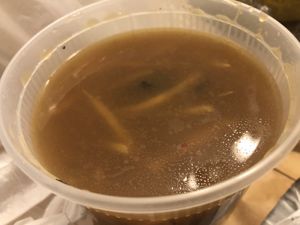 Hot and sour Soup  at Amitabha Vegan in Fresh Meadows