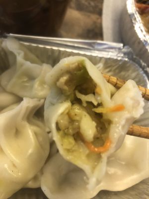 Dumpling  at Amitabha Vegan in Fresh Meadows