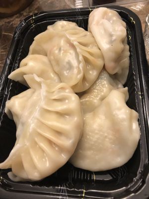 Vegan dumpling  at Amitabha Vegan in Fresh Meadows
