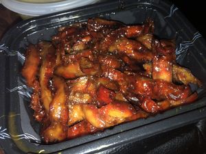 素叉燒 at Amitabha Vegan in Fresh Meadows