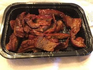 Vegan bbq seitan  at Amitabha Vegan in Fresh Meadows