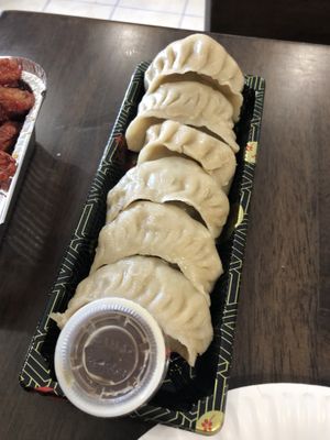 Vegan dumpling   at Amitabha Vegan in Fresh Meadows