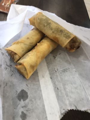 Vegan spring roll   at Amitabha Vegan in Fresh Meadows