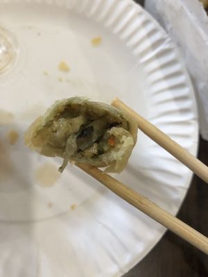 Vegan spring roll   at Amitabha Vegan in Fresh Meadows