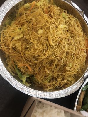 N2 Singapore mei fun   at Amitabha Vegan in Fresh Meadows