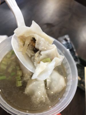 S1 wonton soup   at Amitabha Vegan in Fresh Meadows