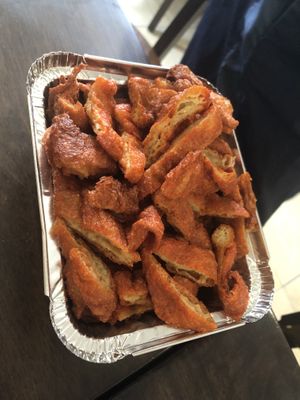 A3 barbecue veg. Roasted pork without sauce   at Amitabha Vegan in Fresh Meadows