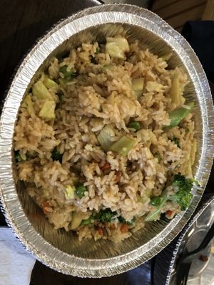  
R3 mix veg fried rice 
  at Amitabha Vegan in Fresh Meadows