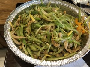 C7 customized celery ginger pepper   at Amitabha Vegan in Fresh Meadows