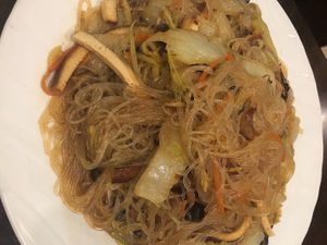 
N2 Singapore mei fun 羅漢粉絲  at Amitabha Vegan in Fresh Meadows