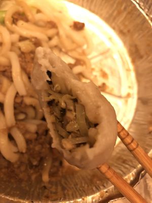 A2 steam dumpling   at Amitabha Vegan in Fresh Meadows