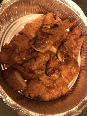 E4. CRISPY VEGE DUCK only duck extra duck   at Amitabha Vegan in Fresh Meadows