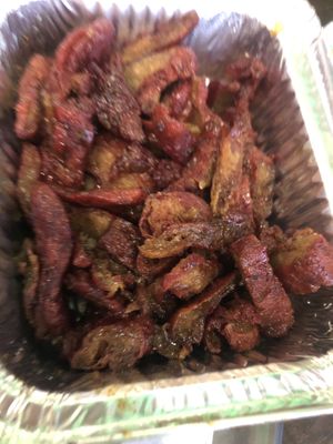 Vegan roasted pork   at Amitabha Vegan in Fresh Meadows