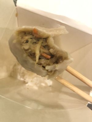  A2 steam dumpling   at Amitabha Vegan in Fresh Meadows