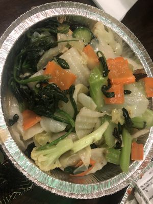 Mix vegetable   at Amitabha Vegan in Fresh Meadows