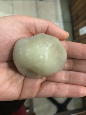 Potato mochi   at Amitabha Vegan in Fresh Meadows