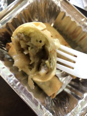 Vegan spring roll   at Amitabha Vegan in Fresh Meadows