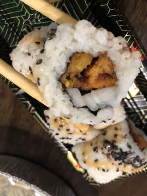 Sweet potato roll 
  at Amitabha Vegan in Fresh Meadows