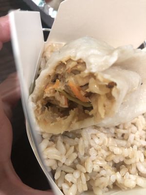 A2 steam dumpling   at Amitabha Vegan in Fresh Meadows