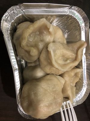A2 steam dumpling   at Amitabha Vegan in Fresh Meadows