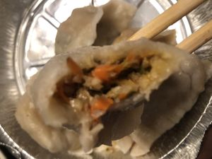 Steamed vegan dumpling   at Amitabha Vegan in Fresh Meadows