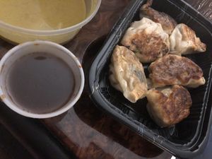 Dumpling  at Amitabha Vegan in Fresh Meadows