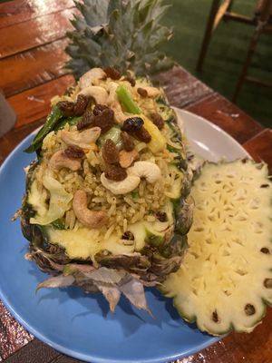 Pineapple fried rice  at Sweet Chilli in Phuket