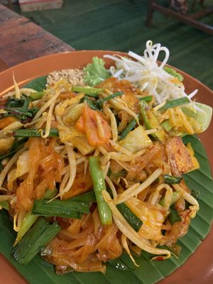 Pad thai with tofu  at Sweet Chilli in Phuket