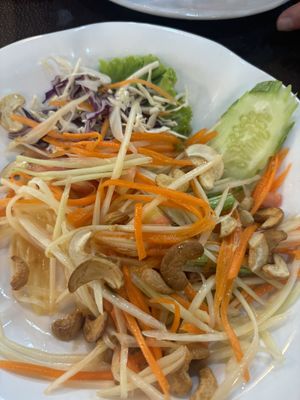 Papaya salad  at Sweet Chilli in Phuket