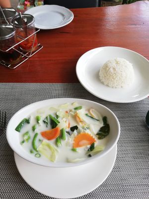 Coconut Milk Soup at Sweet Chilli in Phuket