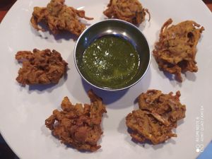 Onion Pakoda at Garhwal in Cusco