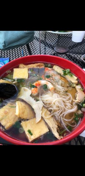 Phnom Penh Noodle Soup (Hu Tieu) at Vegan Sun in Provo