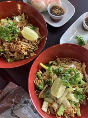 veg stir fried noodles omfg to die for. getting another to go for dinner tn  at Vegan Sun in Provo