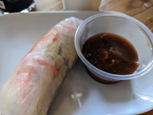 Fresh Spring roll at Vegan Sun in Provo