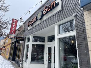 Outside   at Vegan Sun in Provo