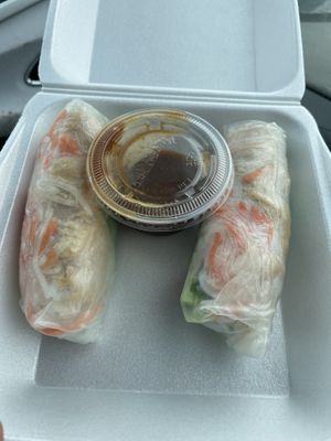 Teriyaki Rolls   at Vegan Sun in Provo
