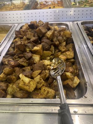 Herbed potatoes  at Down to Earth in Kahului