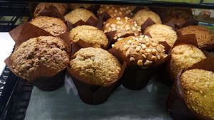 Vegan muffins at Down to Earth in Kahului