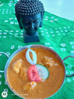 Corma chiken at Elements Los Cabos in Cabo San Lucas