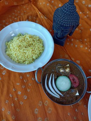 Palak paneer at Elements Los Cabos in Cabo San Lucas