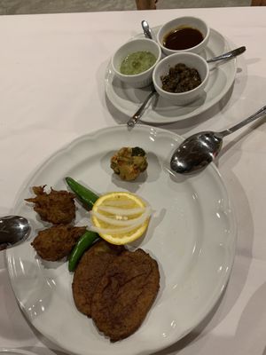 Vegan apps mint sauce not vegan at Elements Los Cabos in Cabo San Lucas