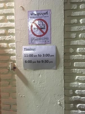 Business hours at Sugam Vegetarian in Bangkok