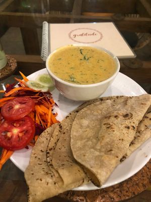 delicious curry at Gratitude in Anjuna