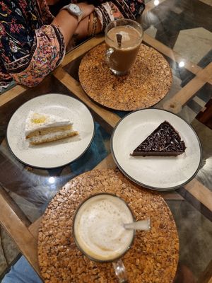 Homemade Vegan Cakes at Gratitude in Anjuna