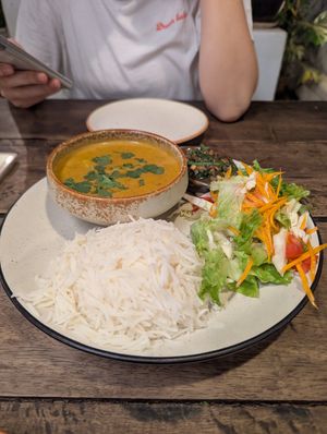 Balinese curry at Gratitude in Anjuna